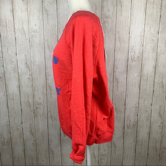 🔥WILDFOX🔥U.S.A. IS A-OKAY Sommers Sweater Rare July 4th Patriotic Top XS NWT - Picture 7 of 8